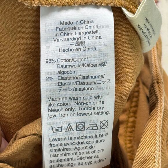 Madewell Pleated Taper Wide-Leg Pants size 2 - Picture 12 of 12